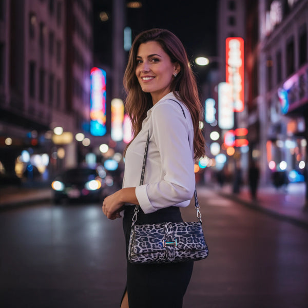 Cartera amimal print NIGHT