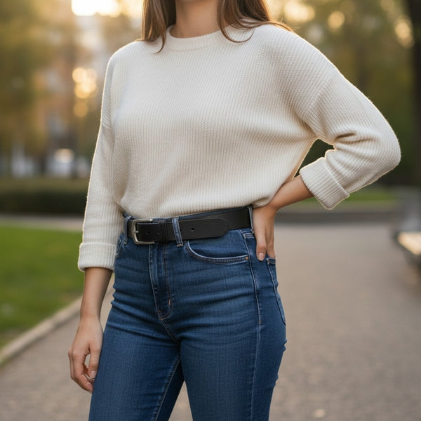 Cinto de dama CUERO nacional tamaños grandes