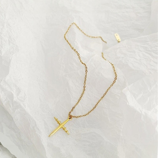 Cadena con cruz Style