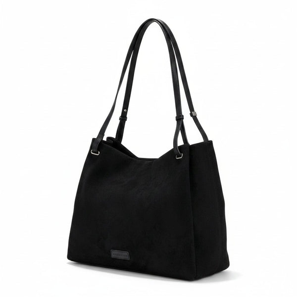 Cartera  bolso gamuza cuadrada