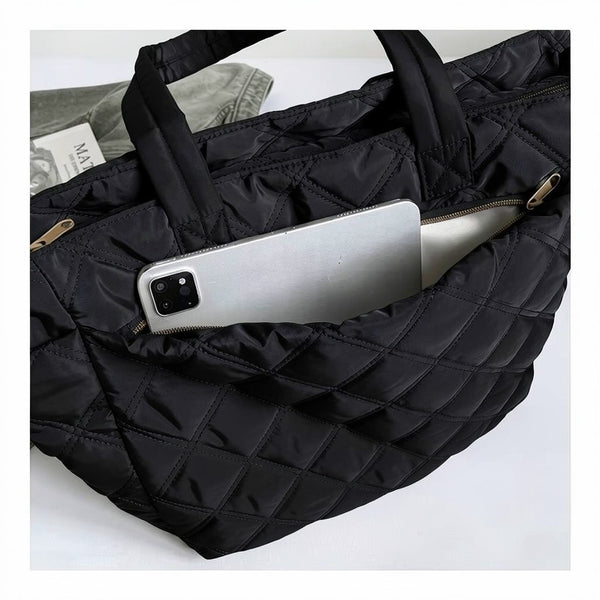 Cartera  bolso  capitoneada NYLON