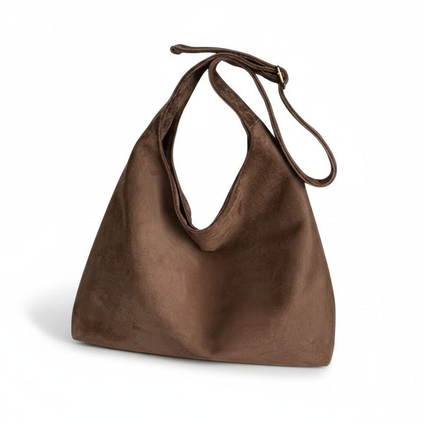 Cartera  bolso gamuza