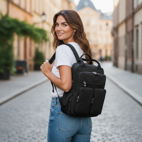 Mochila de dama grande ALL IN