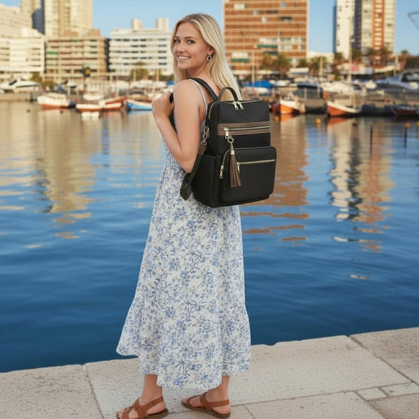 Mochila dama viaje en Nylon CLASIC