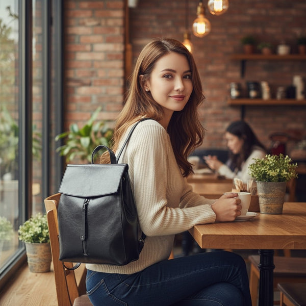 Mochila Catania en CUERO