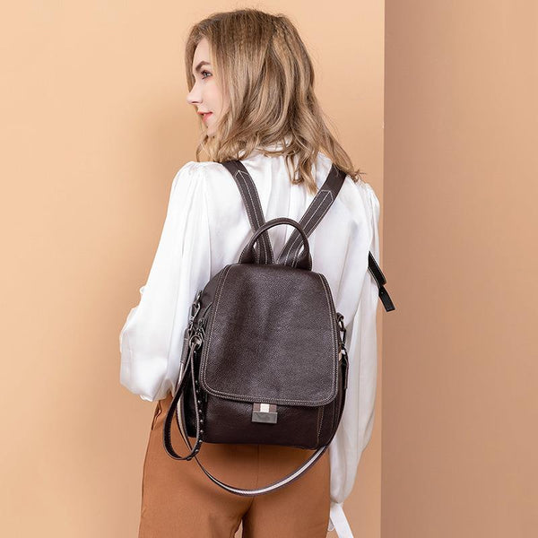 Mochila Cala en CUERO
