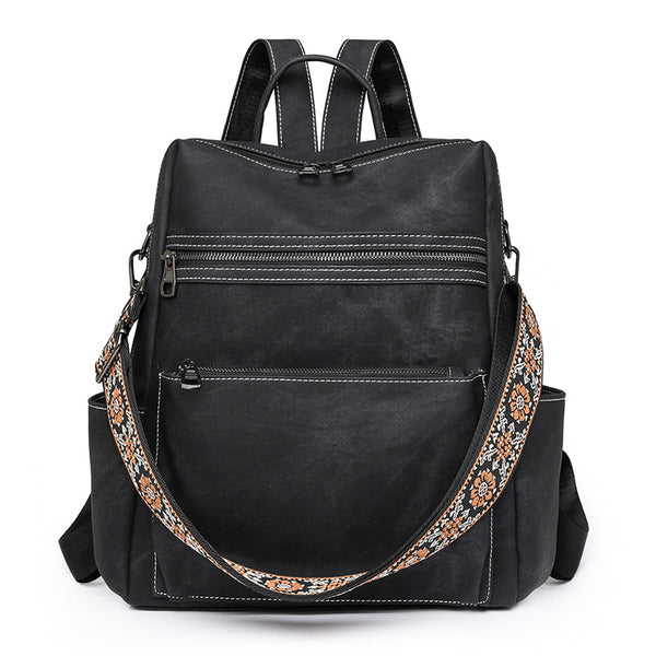 Mochila para dama agamuzada