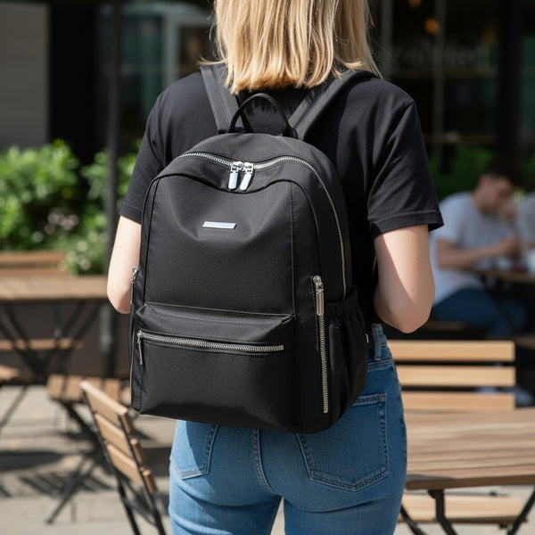 Mochila de nylon Múltiple cierre