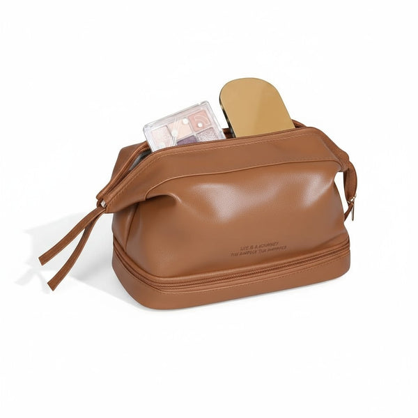 Porta cosmético de dama doble fondo