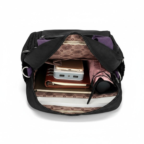 Mochila bandolera  para dama