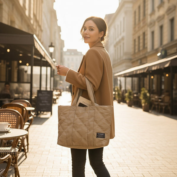 Cartera  bolso  capitoneada AMALIE